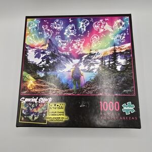 Buffalo Games Zodiac Mountain Glow in the Dark 1000 Pc Puzzle NIB